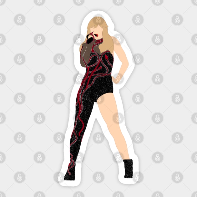 Reputation Eras Snake Bodysuit Sticker by NahNahHeyJudy